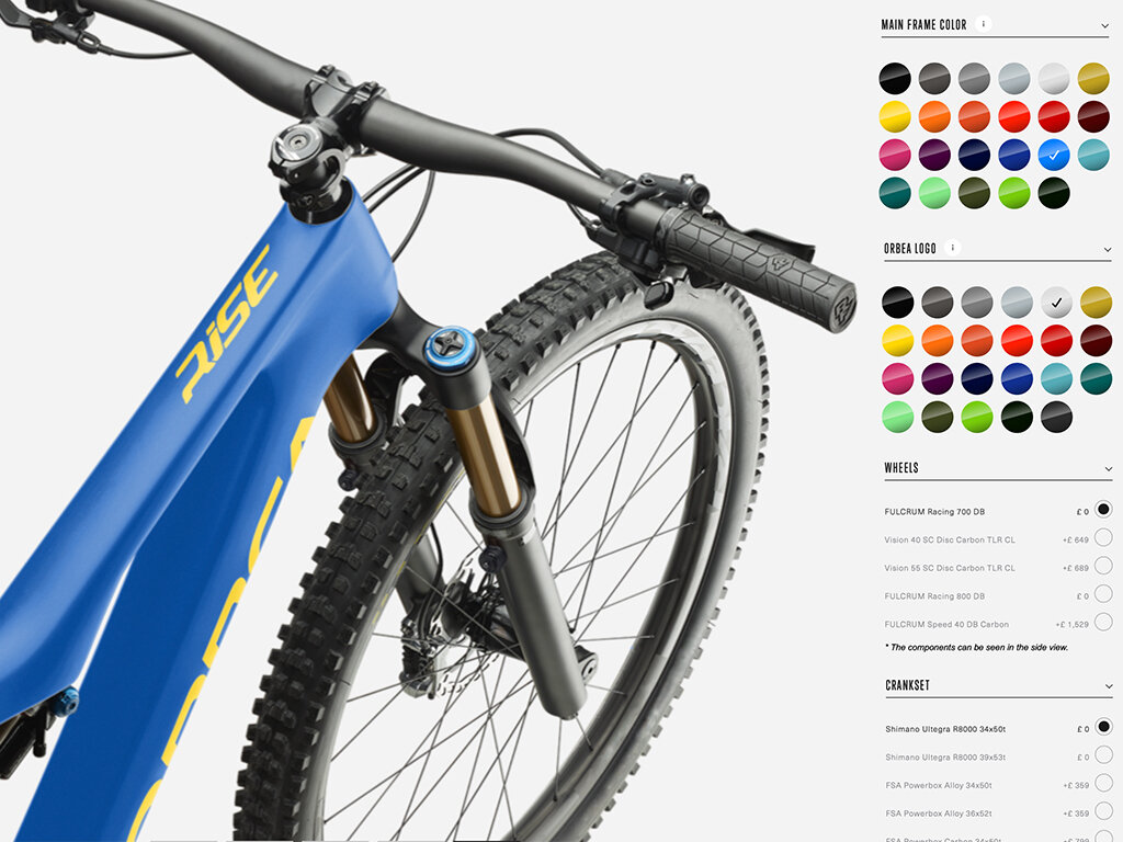Customise your MyO Rise