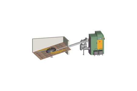 FRA Wood chip delivery system