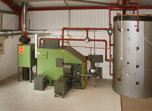HDG C200 boiler room