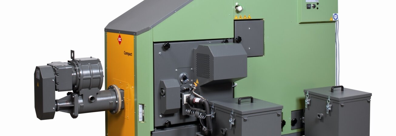 Compact 200 left handed biomass boiler