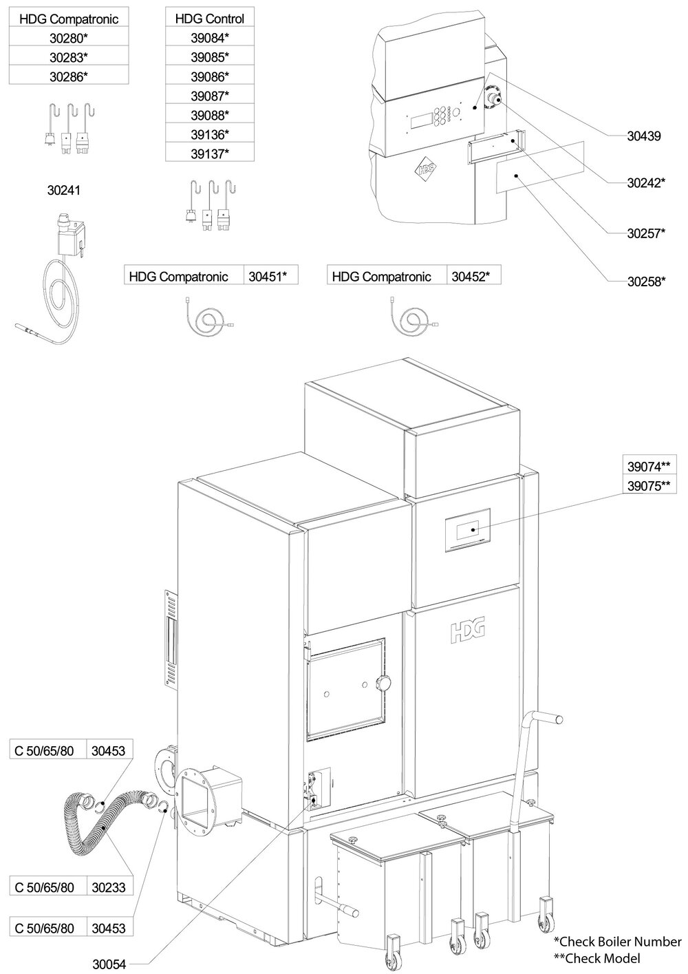 Attaching parts 