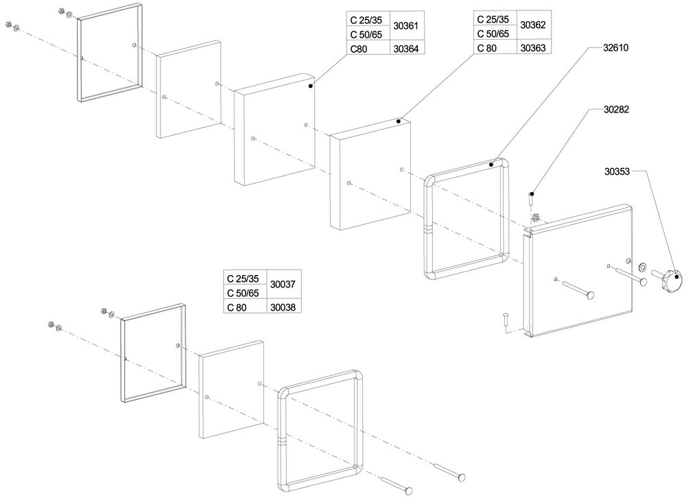 Combustion Chamber Door 25-80