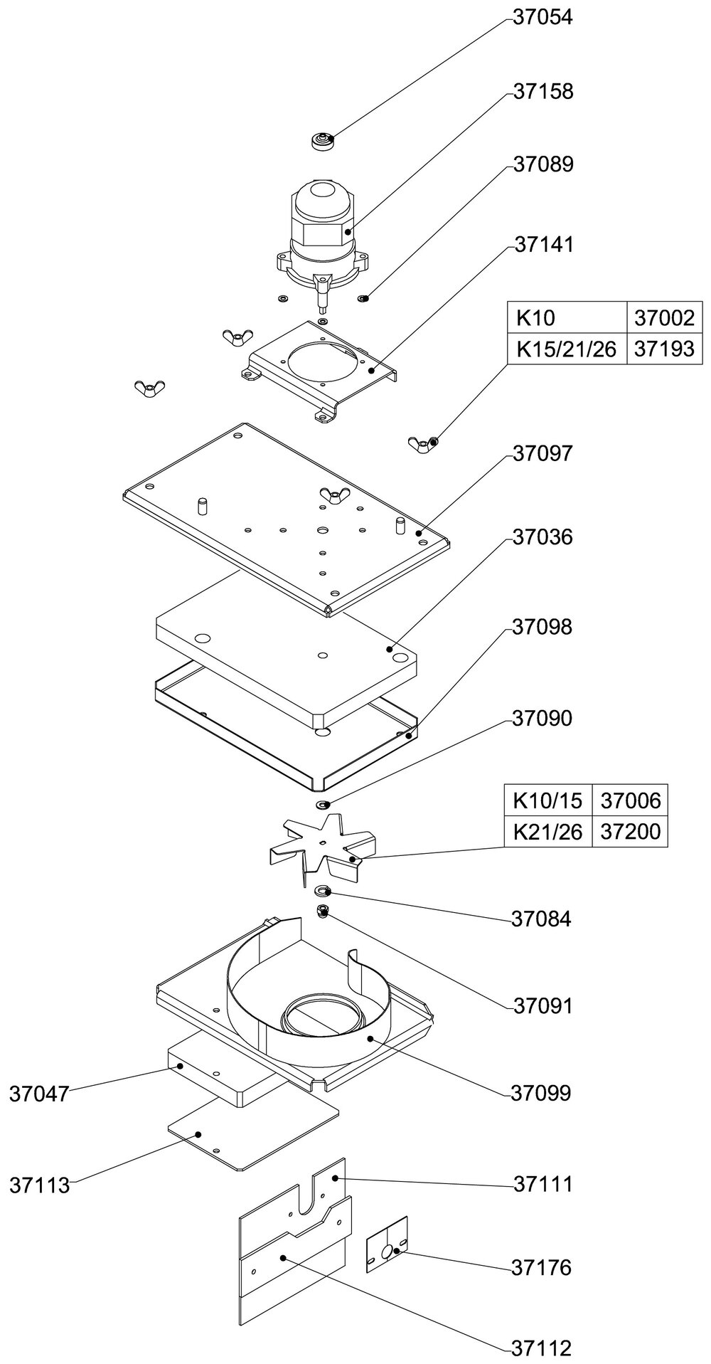 Flue gas fan