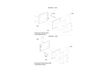 Combustion Chamber Door M300-400