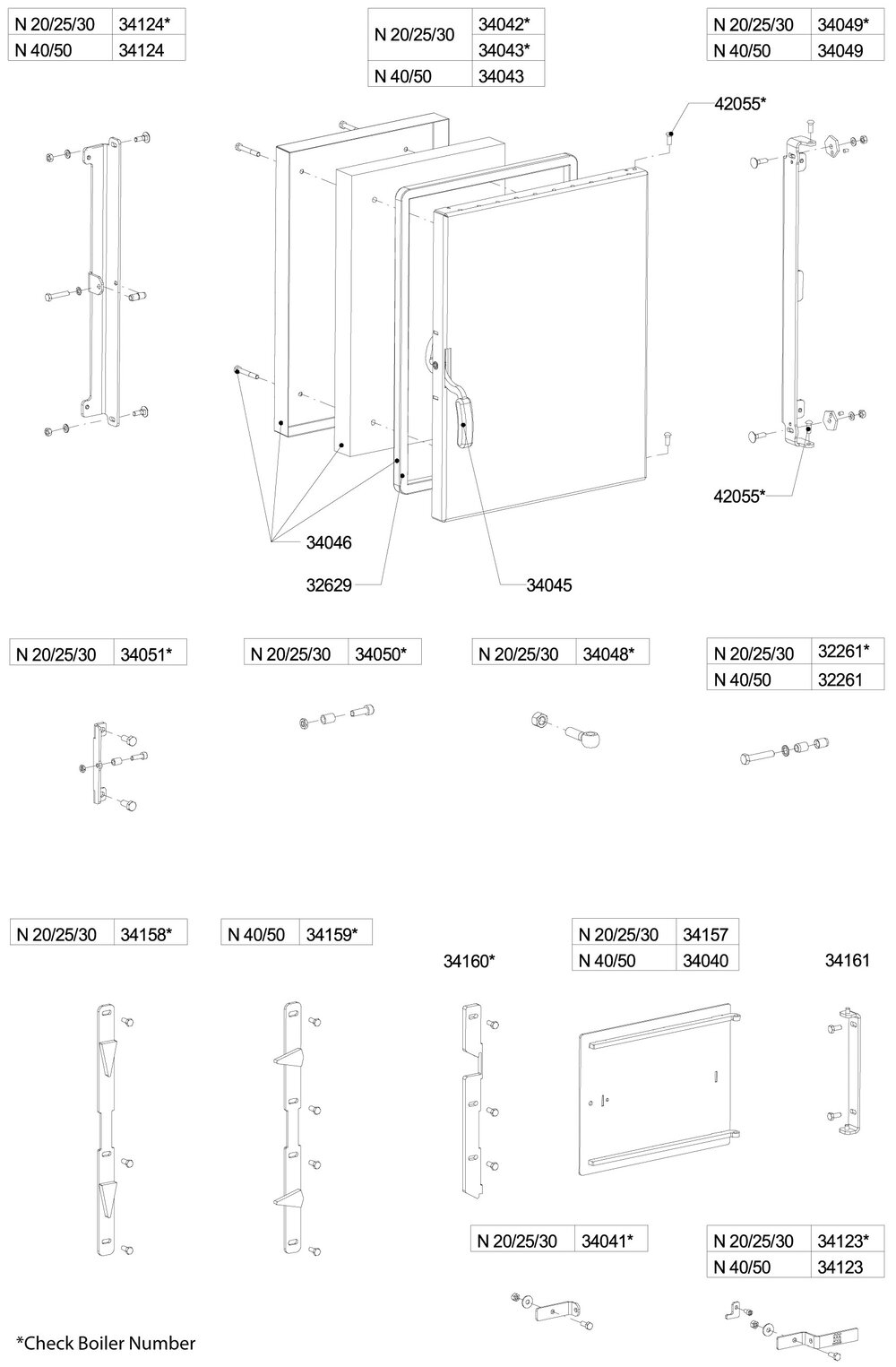 Filling Hatch and inner Door 20-25-30-40-50