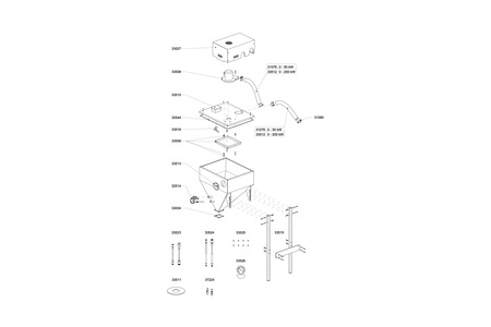 Pellet Intermediate Hopper