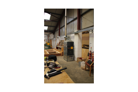Fabbri F28 installed in a carpenter and joiner's workshop