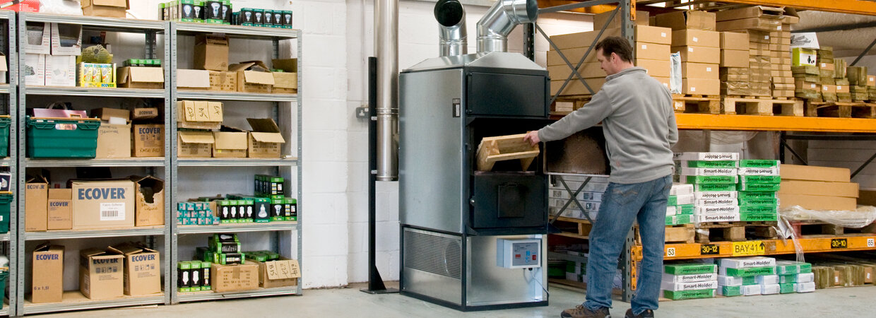 Fabbri in a warehouse