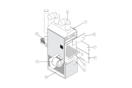 F28 - 55 Spares diagram
