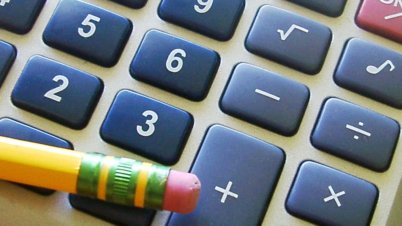 Calculator keypad