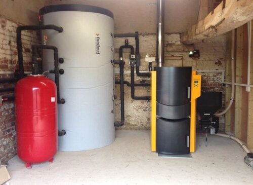 SHT TDA 40kW Boiler room