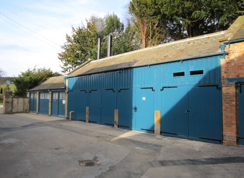 Chatsworth House biomass heating boiler room