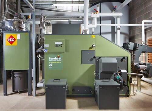 Croft Castle boiler room HDG Compact 200