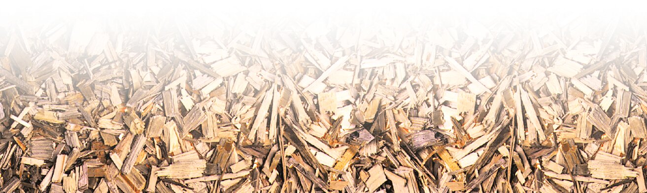 Wood chip biomass fuel
