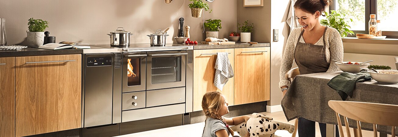 Lohberger Classicline wood cooker